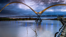 The Infinity Bridge, Teeside: The IPPR has called on government to take action to ensure a 